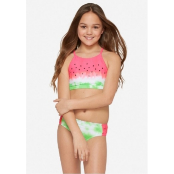 justice watermelon bathing suit